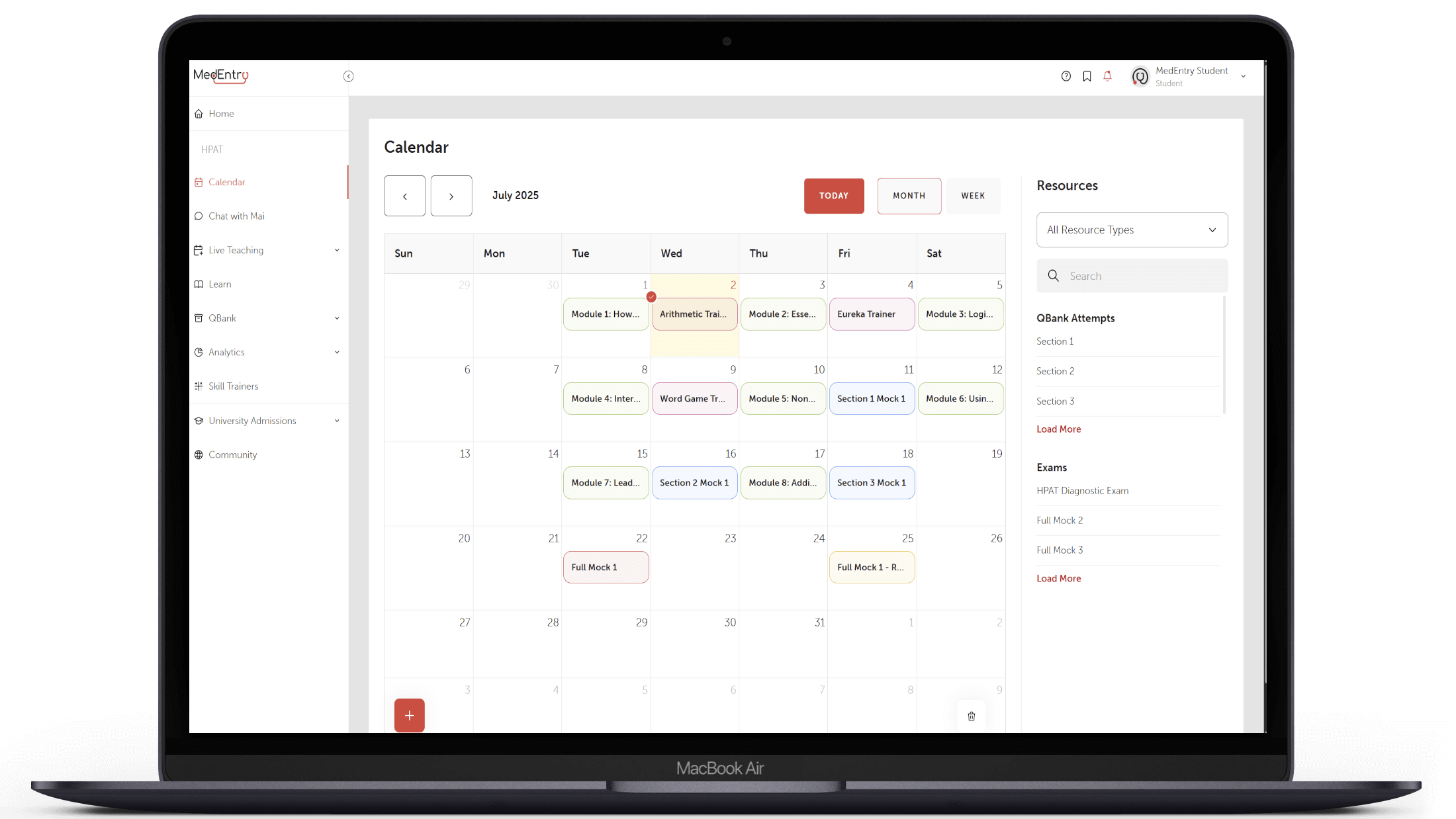 Interactive Calendar